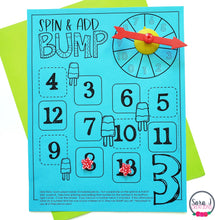 Load image into Gallery viewer, Summer Addition Games Fact Fluency Practice