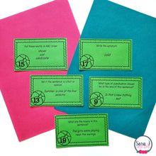 Load image into Gallery viewer, Summer ELA 2nd Grade Task Cards