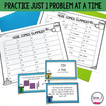Load image into Gallery viewer, Summer Math Task Cards 2nd Grade