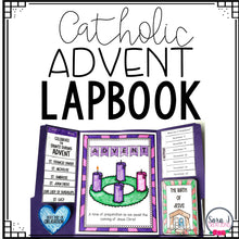 Load image into Gallery viewer, Advent Lapbook Catholic