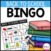 Load image into Gallery viewer, Back to School Bingo
