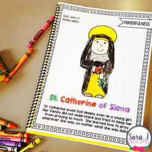 Load image into Gallery viewer, Catholic Saints Coloring Book