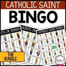 Load image into Gallery viewer, Catholic Saints Bingo Bundle