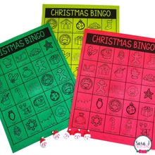 Load image into Gallery viewer, Christmas Bingo