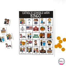 Load image into Gallery viewer, Catholic Schools Week Bingo