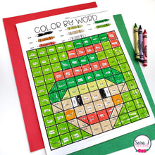 Load image into Gallery viewer, Winter Editable Color by Sight Word Mystery Picture