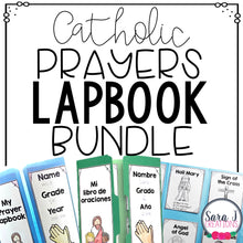 Load image into Gallery viewer, Catholic Prayers Lapbook Bundle