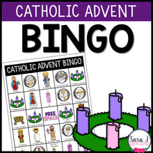 Load image into Gallery viewer, Catholic Advent Bingo