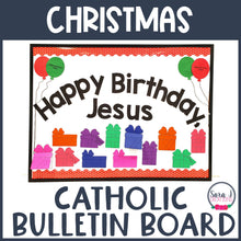 Load image into Gallery viewer, Christmas Bulletin Board Happy Birthday Jesus