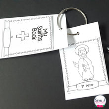 Load image into Gallery viewer, Catholic Saints Interactive Notebook Volume 2