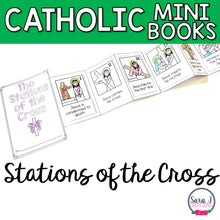 Load image into Gallery viewer, Stations of the Cross Mini Book