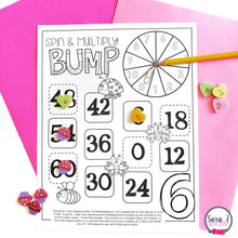 Load image into Gallery viewer, Valentine's Day Multiplication Games
