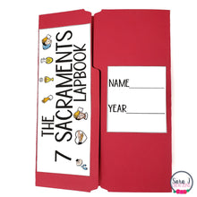 Load image into Gallery viewer, 7 Sacraments Catholic Lapbook