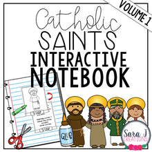 Load image into Gallery viewer, Catholic Saints Interactive Notebook