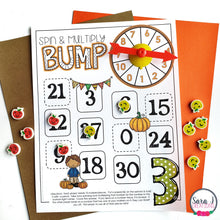 Load image into Gallery viewer, Fall Multiplication BUMP Games