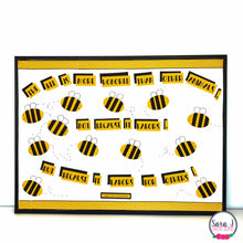 Load image into Gallery viewer, Bee Serve Others Catholic Bulletin Board