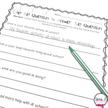 Load image into Gallery viewer, Writing Complete Sentences