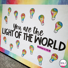Load image into Gallery viewer, Light of the World Catholic Bulletin Board