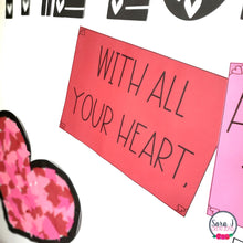 Load image into Gallery viewer, Valentine's Day Catholic Bulletin Board - The Great Commandment