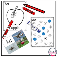 Load image into Gallery viewer, Alphabet Centers with Real Pictures