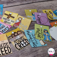 Load image into Gallery viewer, Catholic Prayer Tags