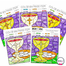 Load image into Gallery viewer, Color by Catholic Mass Objects