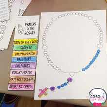 Load image into Gallery viewer, Rosary Lapbook