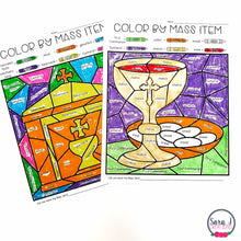 Load image into Gallery viewer, Color by Catholic Mass Objects