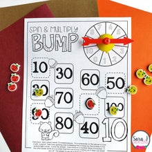 Load image into Gallery viewer, Fall Multiplication BUMP Games