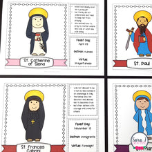 Load image into Gallery viewer, Catholic Saints Interactive Notebook Volume 2