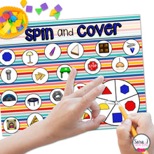 Load image into Gallery viewer, 2d and 3d Shapes Math Centers