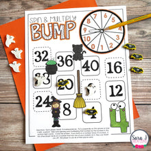 Load image into Gallery viewer, Halloween Multiplication Bump Games