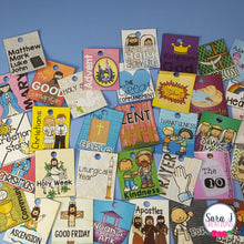 Load image into Gallery viewer, Catholic Lessons Tags