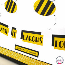 Load image into Gallery viewer, Bee Serve Others Catholic Bulletin Board