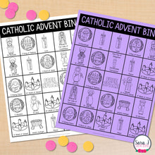 Load image into Gallery viewer, Catholic Advent Bingo