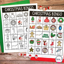 Load image into Gallery viewer, Christmas Bingo
