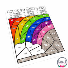 Load image into Gallery viewer, Editable Color by Sight Word - Spring Version
