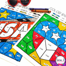 Load image into Gallery viewer, Editable Color by Sight Word - Summer Version