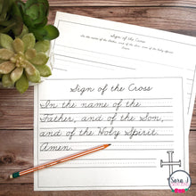 Load image into Gallery viewer, Catholic Handwriting Practice