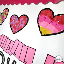 Load image into Gallery viewer, Valentine's Day Catholic Bulletin Board - The Great Commandment