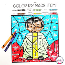Load image into Gallery viewer, Color by Catholic Mass Objects