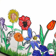 Load image into Gallery viewer, Mary Garden Spring Catholic Bulletin Board