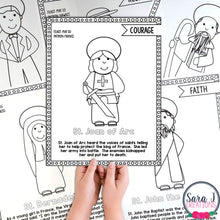 Load image into Gallery viewer, Catholic Saints Coloring Book
