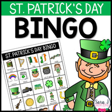 Load image into Gallery viewer, St. Patrick's Day Bingo