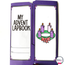 Load image into Gallery viewer, Advent Lapbook Catholic