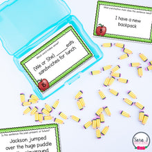 Load image into Gallery viewer, Back to School ELA Task Cards