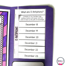 Load image into Gallery viewer, Advent Lapbook Catholic