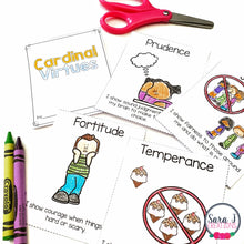 Load image into Gallery viewer, Cardinal Virtues Mini Book