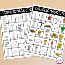 Load image into Gallery viewer, Catholic Mass Item Bingo