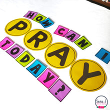 Load image into Gallery viewer, Catholic Prayer Bulletin Board